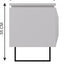 Esme - TV Unit- Grey - P1918TV06 - Mint