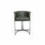 Ethan Leather Bar Stool - Olive