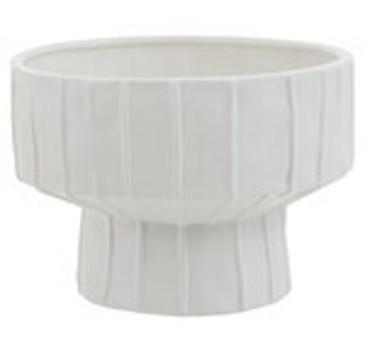 Fara Textured Pedestal Vase
