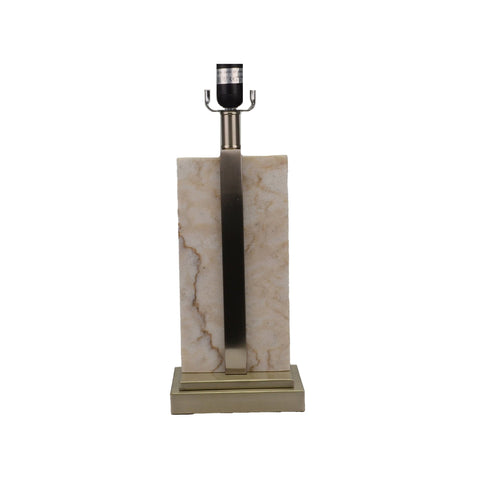 GL52538O_MB_Marble_and_Nickle_Lamp_with_Grey_Shade_B