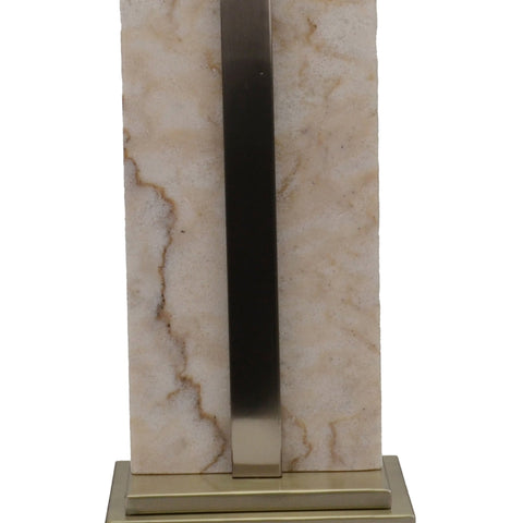 GL52538O_MB_Marble_and_Nickle_Lamp_with_Grey_Shade_C