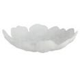 Galene White Glass Plate