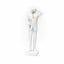 Figure with hand on head