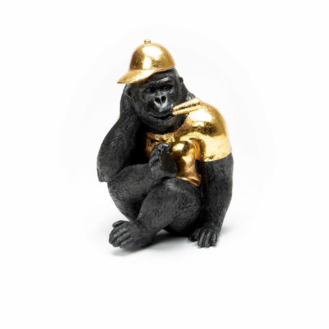 Gorilla with Gold Cap