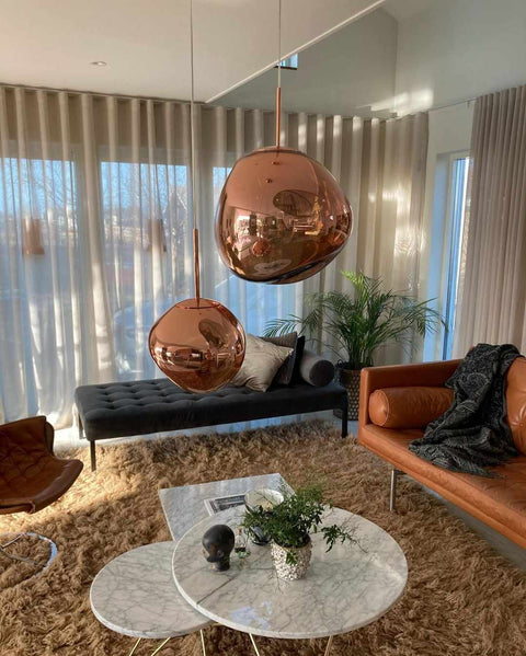 Lava - Pendant Light - Copper - Large