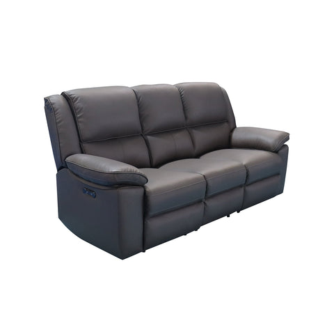 Legacy - 3 Seater Power Recliner - Dark Grey