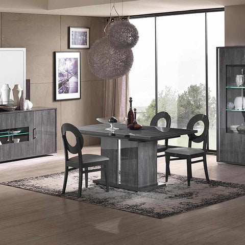 Lusso - Rectangular Wood Ext Dining Table