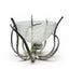 Octopus Stand and Crackle Glass bowl