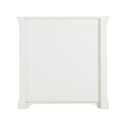 PRV-SB0501FW_Provence_Single_Bed_White_D