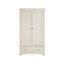 PRV_WD0202W_Provence_2_Door_Wardrobe_with_Drawer_Cream_A