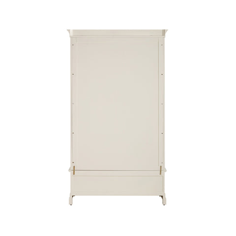 PRV_WD0202W_Provence_2_Door_Wardrobe_with_Drawer_Cream_D