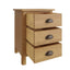 Roman - 3 Drawer Bedside