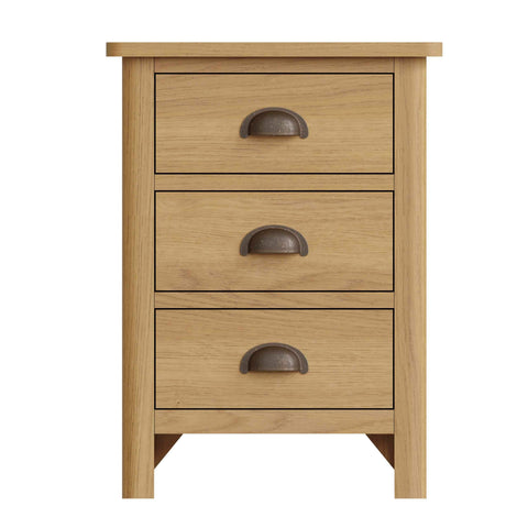 Roman - 3 Drawer Bedside