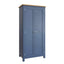 Roman Painted - 2 Door Full Hanging Wardrobe - Blue