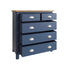 Roman Painted - 2 Over 3 Chest  - Blue
