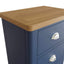 Roman Painted - 5 Drawer Narrow Chest - Blue