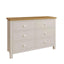 Roman Painted - 6 Drawer chest - Truffle