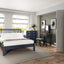 Roman Painted - Double Bed  - Blue