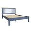 Roman Painted - Double Bed  - Blue