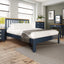 Roman Painted - Double Bed  - Blue