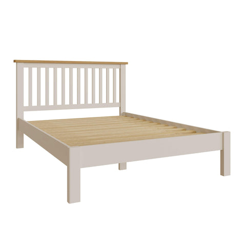 Roman Painted - Double Bed - Truffle