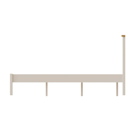 Roman Painted - Double Bed - Truffle