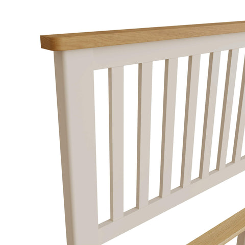 Roman Painted - Double Bed - Truffle