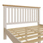 Roman Painted - Double Bed - Truffle