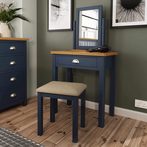 Roman Painted - Dressing Table - Blue