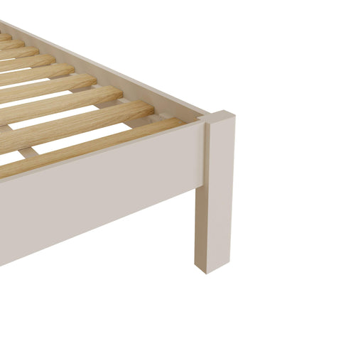 Roman Painted - King Bed - Truffle