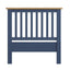 Roman Painted - Single Bed - Blue