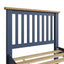 Roman Painted - Single Bed - Blue