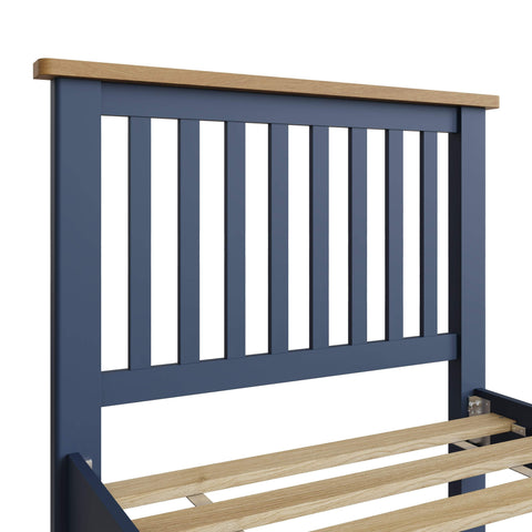 Roman Painted - Single Bed - Blue