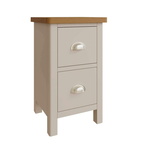 Roman Painted - Small Bedside Cabinet  - Truffle