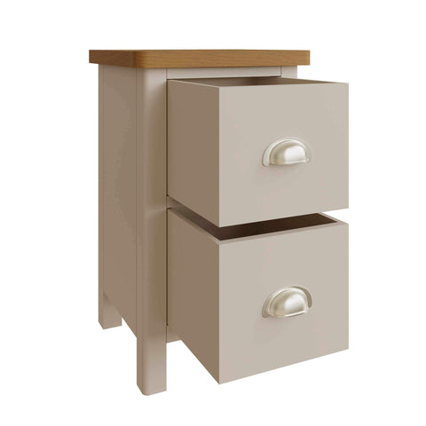 Roman Painted - Small Bedside Cabinet  - Truffle