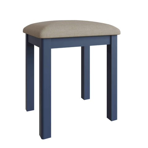 Roman Painted - Stool - Blue