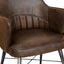 Rowan Leather Chair - Brown