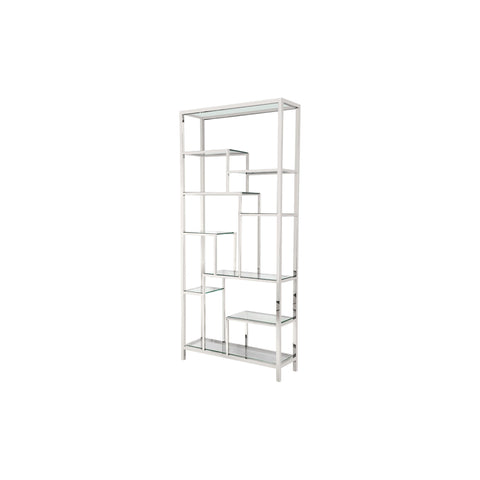 Saskia - Shelf Unit - Shining Silver