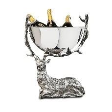 Small Resting Stag Punch Bowl