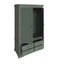 Swayne 2 Door 2 Drawer Wardrobe - Cactus Green