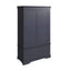 Swayne 2 Door 2 Drawer Wardrobe - Midnight Grey