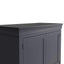 Swayne 2 Door 2 Drawer Wardrobe - Midnight Grey