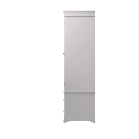 Swayne 2 Door 2 Drawer Wardrobe - White