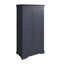 Swayne 2 Door Full Hanging Wardrobe - Midnight Grey