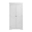 Swayne 2 Door Full Hanging Wardrobe - White