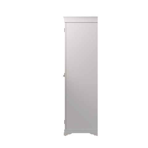 Swayne 2 Door Full Hanging Wardrobe - White