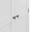 Swayne 2 Door Full Hanging Wardrobe - White