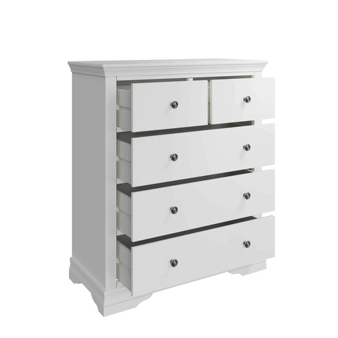 Swayne 2 Over 3 Chest - White