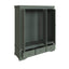 Swayne 3 Door 2 Drawer Wardrobe - Cactus Green
