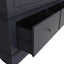 Swayne 3 Door 2 Drawer Wardrobe - Midnight Grey